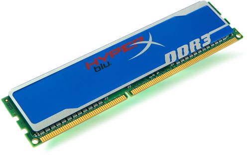 Memoria RAM Kingston HyperX blu DDR3 8GB - DIMM 240 pines - 1333MHz (PC3-10600) - No ECC - CL9 - 1.5V