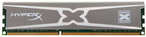 Memoria RAM Kingston HyperX Limited Edition 10th Anniversary Series DDR3 4GB - DIMM 240 pines - 1600MHz (PC3-12800) - No ECC - CL9 - 1.65V