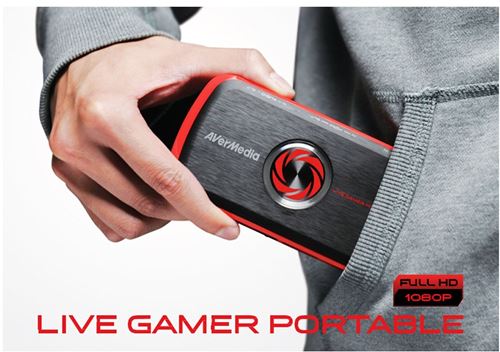 ¡¡CÓMPRALA GAMERS!! Capturadora AVerMedia Live Gamer Portable - Videojuegos, PC, PlayStation 3, Xbox 360, Wii, grabación externa a tiempo real ¡Captura y emite tus partidas en HD hasta 1080p!