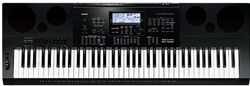 TECLADO PROFESIONAL CASIO WK-7600 CON ALTAVOCES, 76 TECLAS E IMPRESIONANTES PRESTACIONES