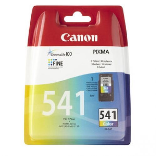 Canon CL-541 - Cartucho de impresión - 1 x color (cian, magenta, amarillo) - ampolla con seguridad - para PIXMA MG2250, MG3150, MG3250, MG4150, MG4250, MX375, MX395, MX435, MX455, MX515, MX525
