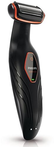 Afeitadora Corporal Bodygroom Philips BG2024 - Hipoalergénica - Autonomía 50 minutos - Resistente al agua - 5mm - Pivotante - Sin cable - 1 x Peina-guía
