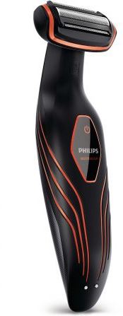 Afeitadora Corporal Bodygroom Plus Philips BG2026 - Hipoalergénica - Autonomía 50 minutos - Resistente al agua - 7mm - Sin cable - 3 x Peina-guía - Negra y Roja