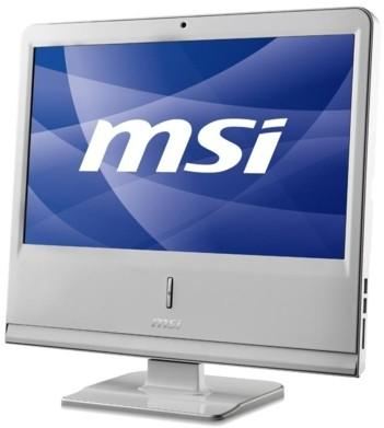 Ordenador Sobremesa AIO MSI Wind Top AP1920 Serie Professional, LCD 18.5" 1366x768, 16:9, Intel® Pinetrail D525 1.8GHz, 2GB DDR3, 320GB SATA2, Intel® GMA3150, WiFi, Webcam, DVD Multi, Blanco