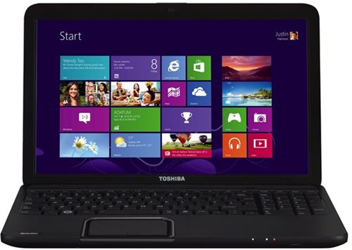 Toshiba Satellite C855-2CK - Core i3 2348M / 2.3 GHz - Windows 8 64-bit - 4 GB RAM - 500 GB HDD - DVD SuperMulti - 15.6" TruBrite panorámico 1366 x 768 / HD - AMD Radeon HD 7610M - Negro
