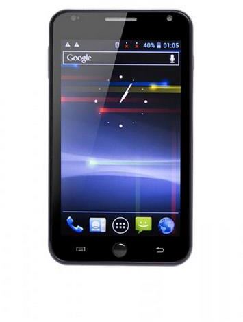 Teléfono móvil libre GOCLEVER FONE 450 - Dual SIM - 3G - A9 MTK6577 / 1 GHz - SGX531 - IPS 4.5" multi-táctil 1280 x 720 - Android 4.1 - 1 GB RAM - 4 GB Nand Flash - 5 MP - Bluetooth - GPS - 1500mAh