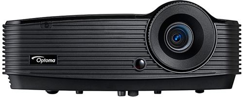 Proyector Optoma S303 Gran proyección, Ideal para su uso en una sala de reuniones o salón de clases, el S303 tiene un contraste de 15,000:1 y una brillante luminosidad de 3000L