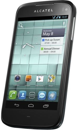Smartphone Alcatel OT997 8,0 megapíxeles, Dual Core, Dual sim, 4.3 pulgadas, potente sonido SRS Surround Sound ¡¡¡ water resistant !!!
