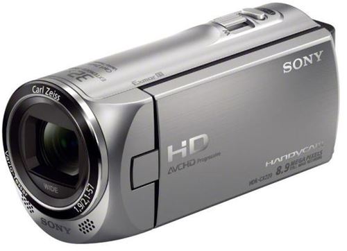 Videocámara digital Sony Handycam HDR-CX220ES Full HD en color gris plateado