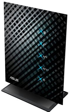 Router Wireless-N Dual-Band 300+300Mbps Asus RT-N53 - Fast Ethernet - Dos antenas integradas - Mac
