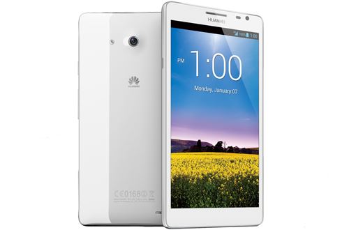 Teléfono móvil libre Huawei Ascend Mate - 3G - XMM6260 QC 1.5GHz - IPS 6.1" Magic Touch 1280x720 - Android™ 4.1 - 2 GB RAM - 8 GB ROM - 8 MP - Slot microSD - DLNA - Bluetooth - GPS - Blanco - 4050mAh