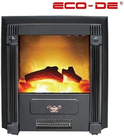 ECO-DE. Chimenea eléctrica. Decorativa efecto fuego real. 1000-2000