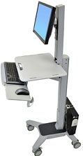 Ergotron 24-198-055 WorkFit-C Single LD Sit-…