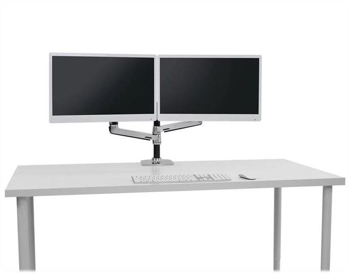 Ergotron 45-248-026 LX Dual Stacking Arm - K…