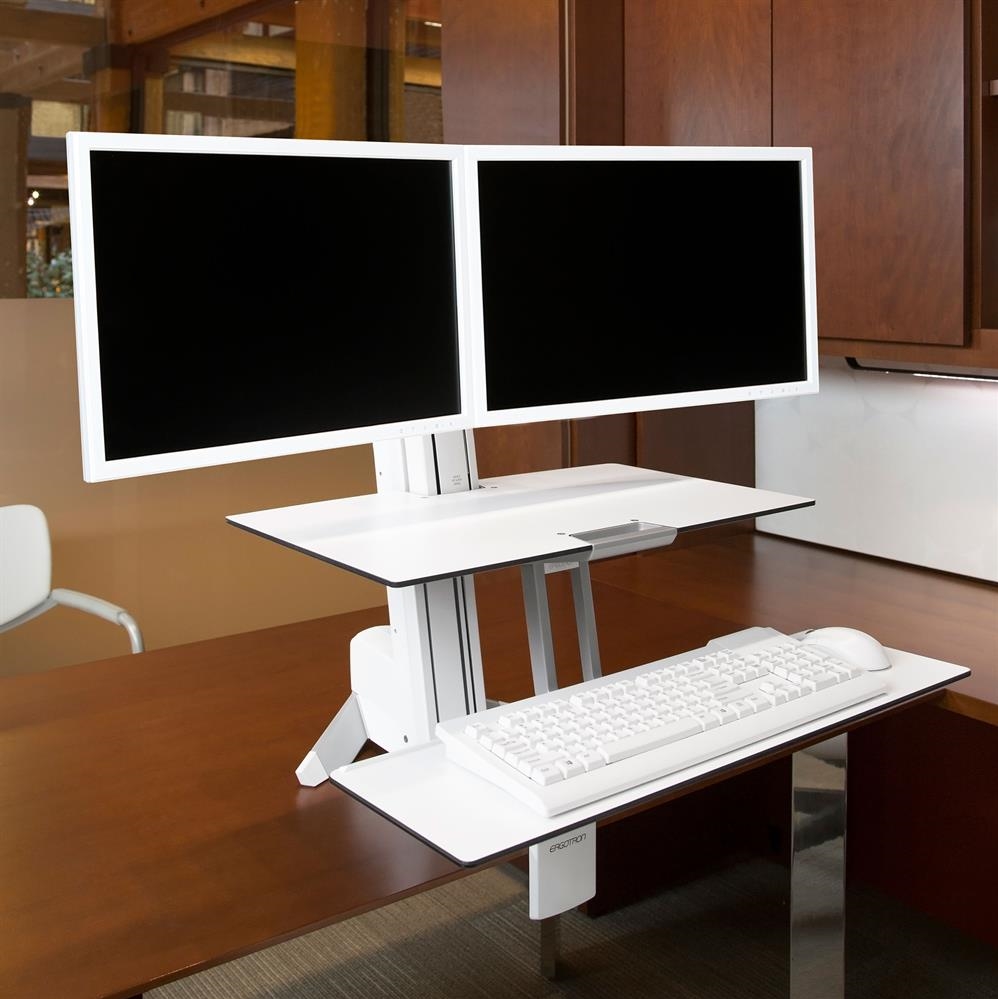 Ergotron 33-349-211 WorkFit-S Dual Workstati…