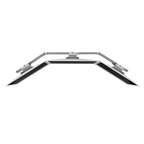 Ergotron 98-009-216 HX Triple Monitor Bow Ki…