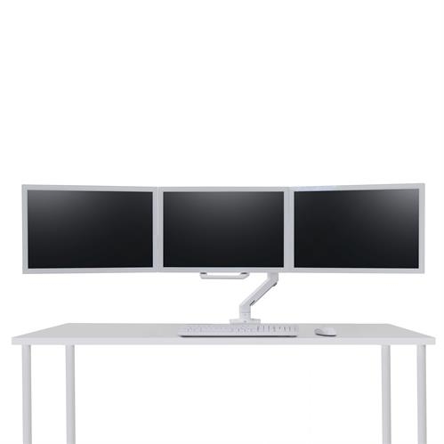 Ergotron 98-009-216 HX Triple Monitor Bow Ki…