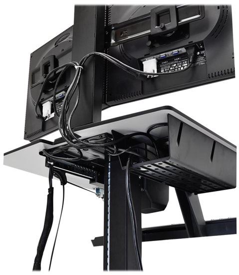 Ergotron 24-216-085 WorkFit-C Single HD Sit-…