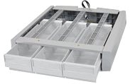 Ergotron 97-849 Supplemental Triple Drawer -…