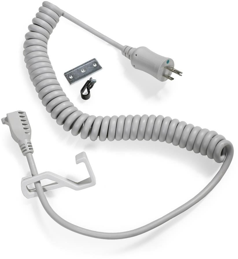 Ergotron 97-920 Coiled Extension Cord Accessory Kit (grey)
