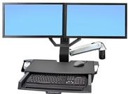 Ergotron 97-783 Dual Monitor & Handle Kit - …
