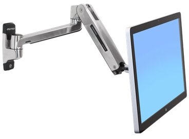 Ergotron 45-383-026 LX HD Sit-Stand Wall Arm…